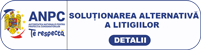 Pictograma oficială ANPC pentru Soluționarea Alternativă a Litigiilor (SAL)