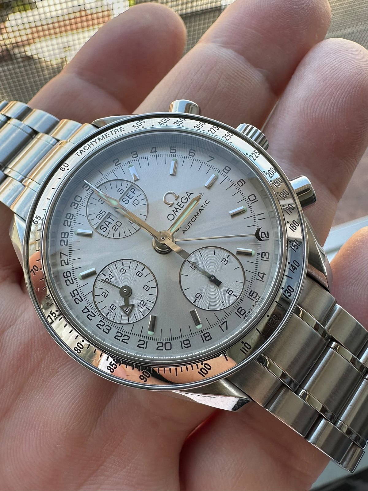Omega Speedmaster Day-Date Triple Calendar